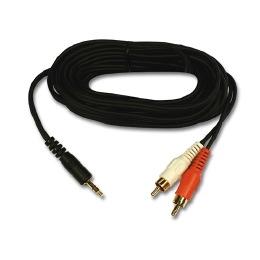 cavo mini jack rca cavo per collegare il pc al mixer. cavi cablaggio