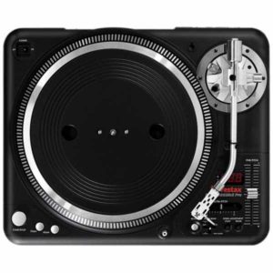 La fonte audio, giradischi Vestax per dj