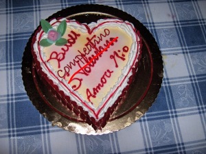 Mixtape arpirle 2013, torta di san valentino adattata a compleanno per risparmiare contro la crisi