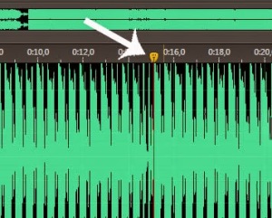 tutorial per tagliare una canzone con audition