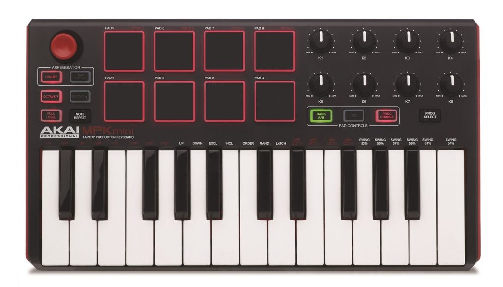 mini controller akai mpk mini