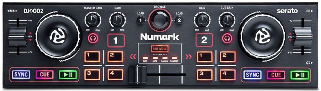 Numark controller entry level