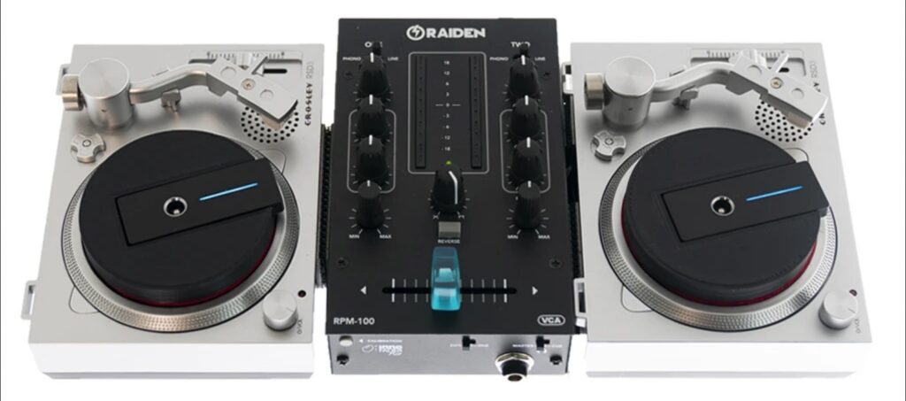 micro giradischi crosley raiden phase