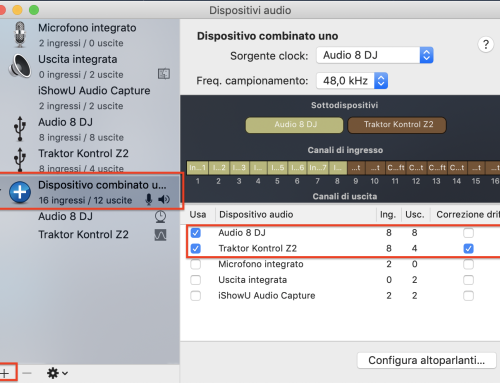 Usare due schede audio con Traktor