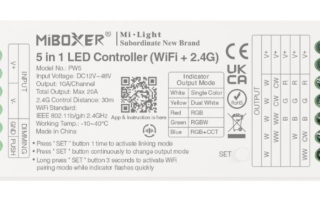 collegare una striscia led wifi