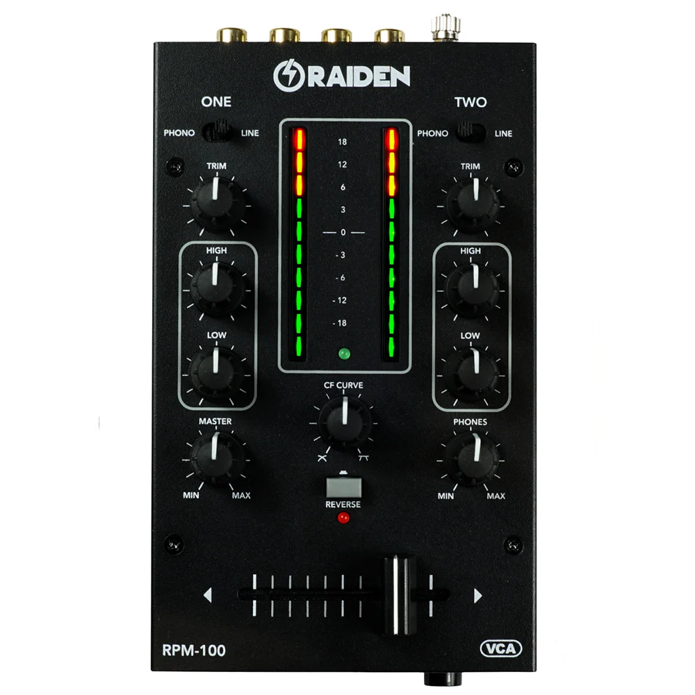 portablist mixer Raiden Fader