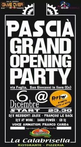 Pascià Opening Party                  