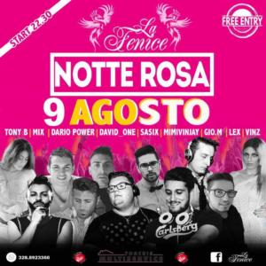 Notte Rosa alla Fenice